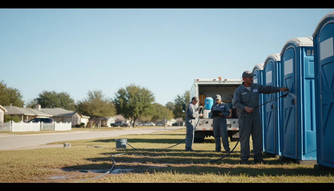 Long-Term Portable Toilet Rental in East Texas, PA near me